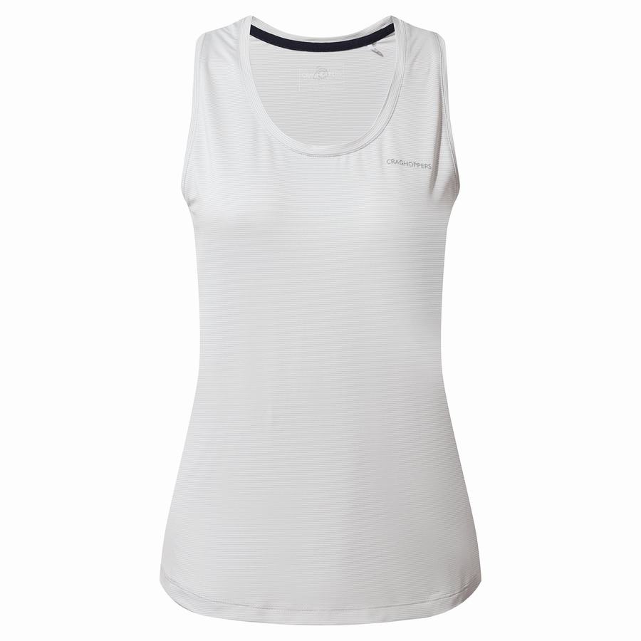 Camisetas Craghoppers Aliso Vest Top Mujer Blancos | VGQ2782EU