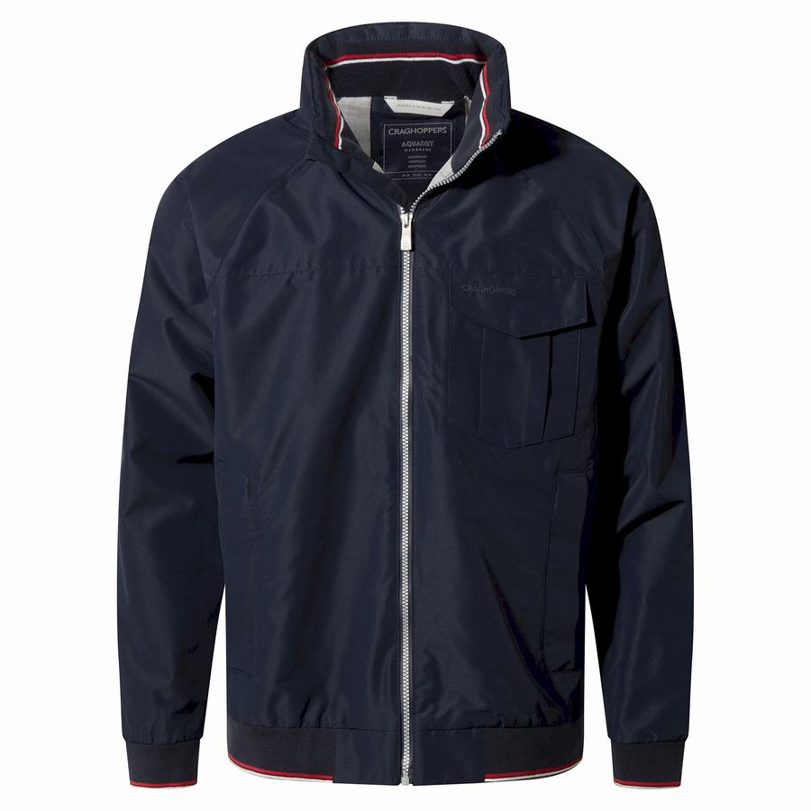 Chaquetas Craghoppers Aiken Hombre Azules Azul Marino | ZFI3543UW