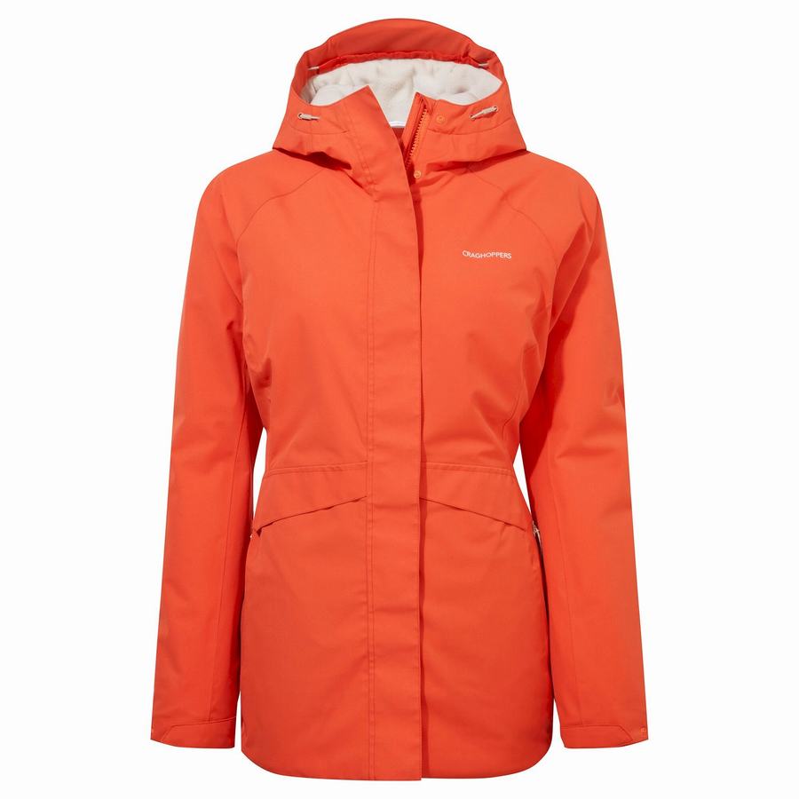 Chaquetas Craghoppers Caldbeck Thermic Mujer Naranjas | BTW7658RC