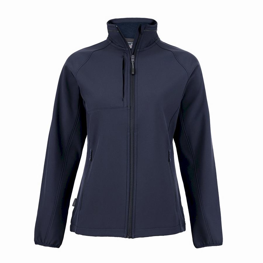 Chaquetas Craghoppers Expert Basecamp Softshell Mujer Azul Marino | LDU4058KT