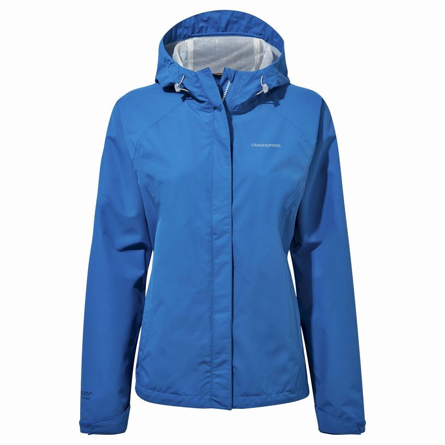 Chaquetas Craghoppers Impermeables Orion Mujer Azules | EVL4682GU