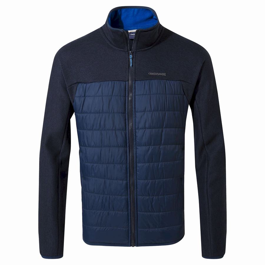 Chaquetas Craghoppers Kennett Híbrido Hombre Azules Azul Marino | GIC2562LZ