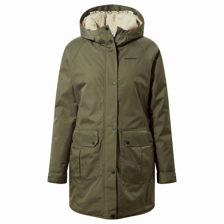 Chaquetas Craghoppers Rubie Mujer Verde Oliva | CBE722PZ