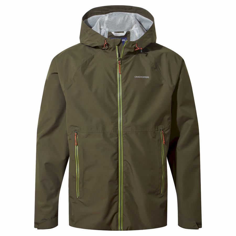 Chaquetas Craghoppers Sebastian Hombre Verdes | NIM2879YM