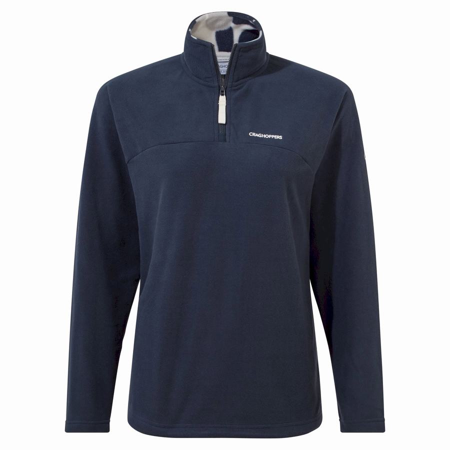 Jerséis Craghoppers Cabrillo Half Zip Mujer Azules Azul Marino | RTA78100CB