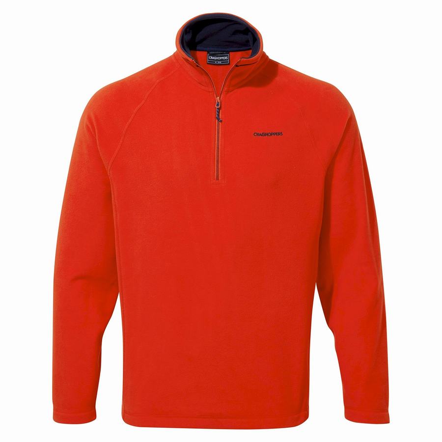 Jerséis Craghoppers Corey Half Zip Hombre Rojos | PCW5595JN