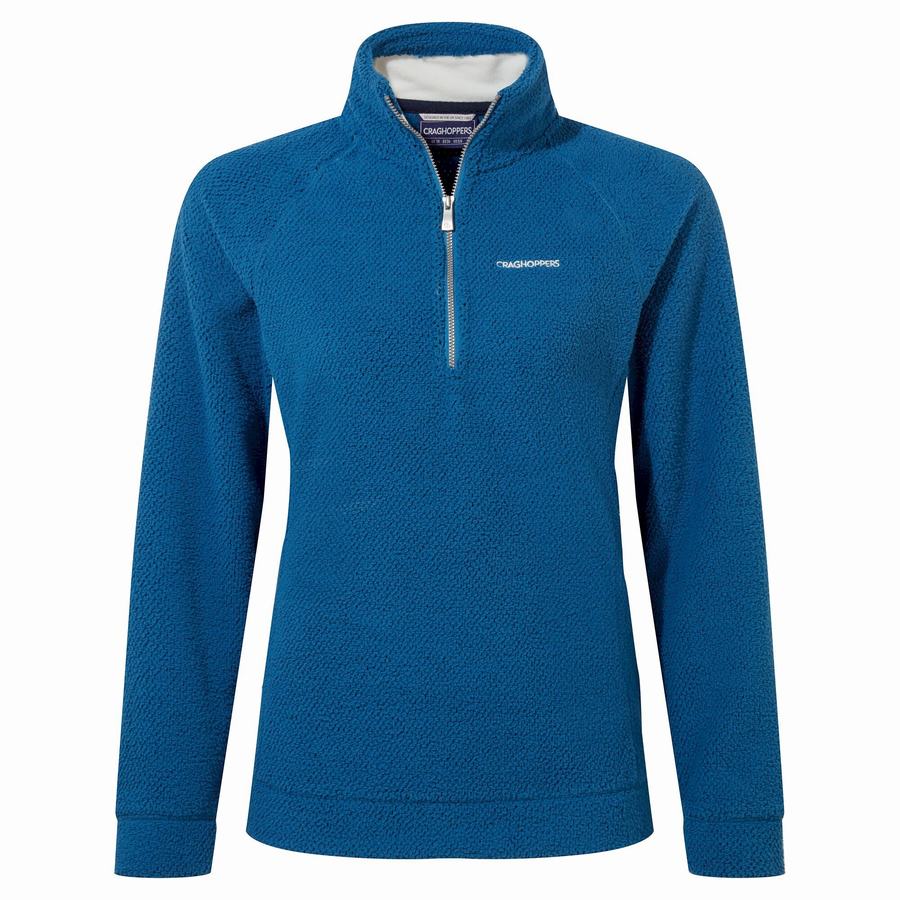 Jerséis Craghoppers Lilian Half Zip Mujer Azules | SYE1344DT