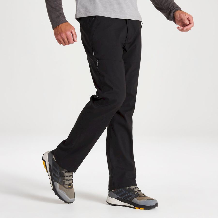 Pantalones Craghoppers Kiwi Pro II Hombre Negros | MNN6877CE