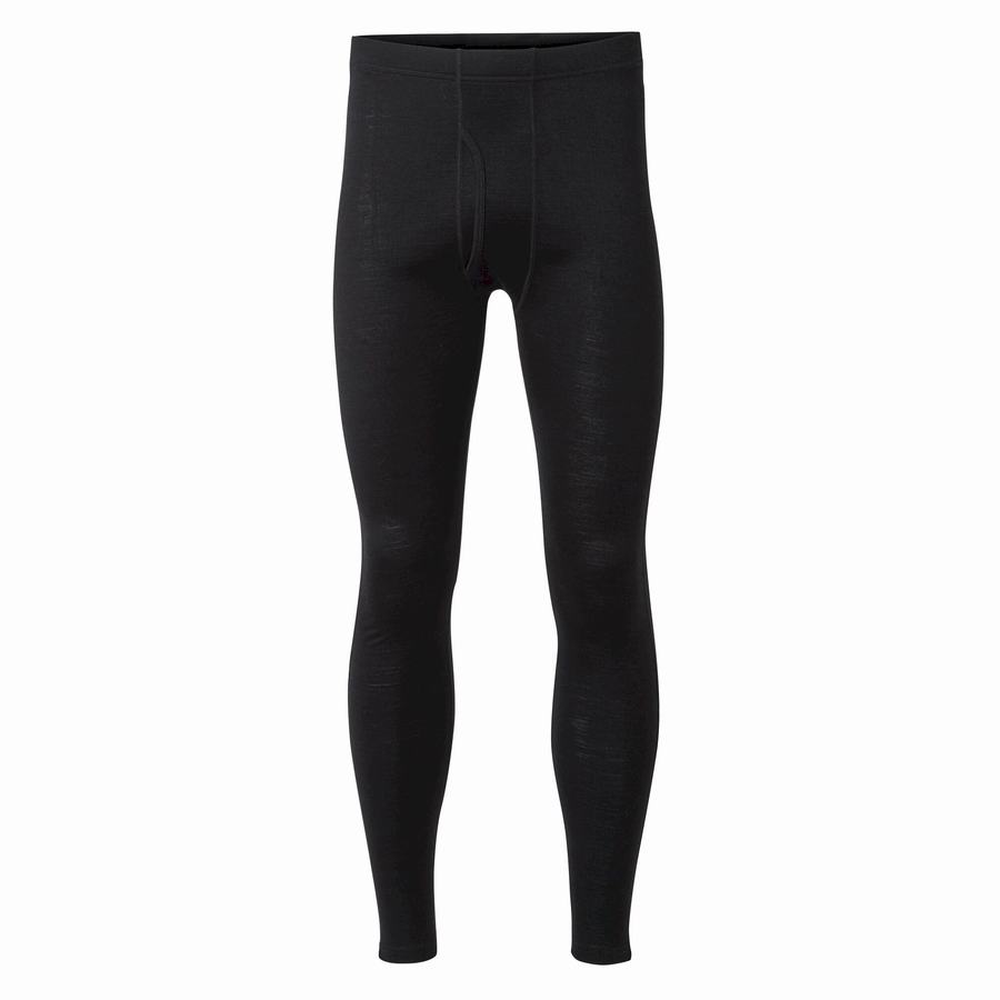 Pantalones Craghoppers Merino Baselayer Hombre Negros | KEP4558LE