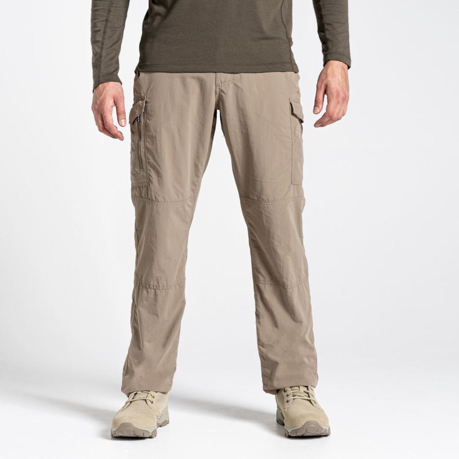 Pantalones Craghoppers NosiLife Cargo II Hombre Kaki | MQC5189OS