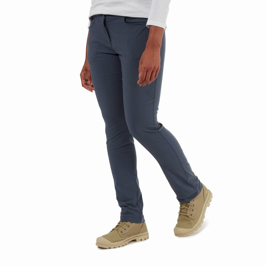 Pantalones Craghoppers NosiLife Clara II Mujer Azul Marino | EXA385FH