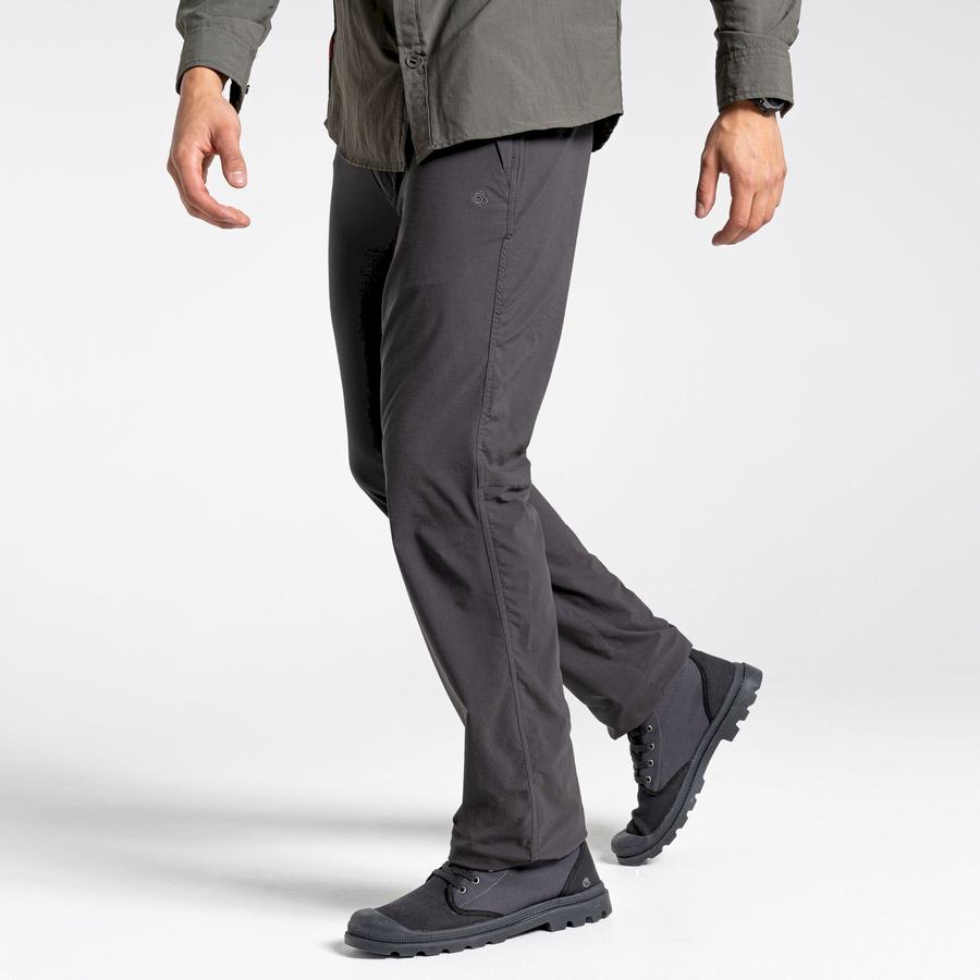 Pantalones Craghoppers NosiLife Pro II Hombre Negros | STM2867BR