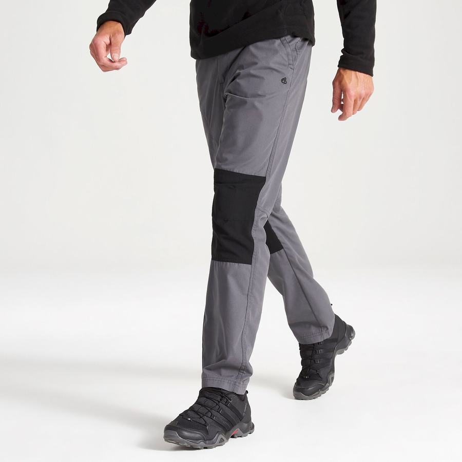 Pantalones Craghoppers Verve Hombre Negros | OME9021SC