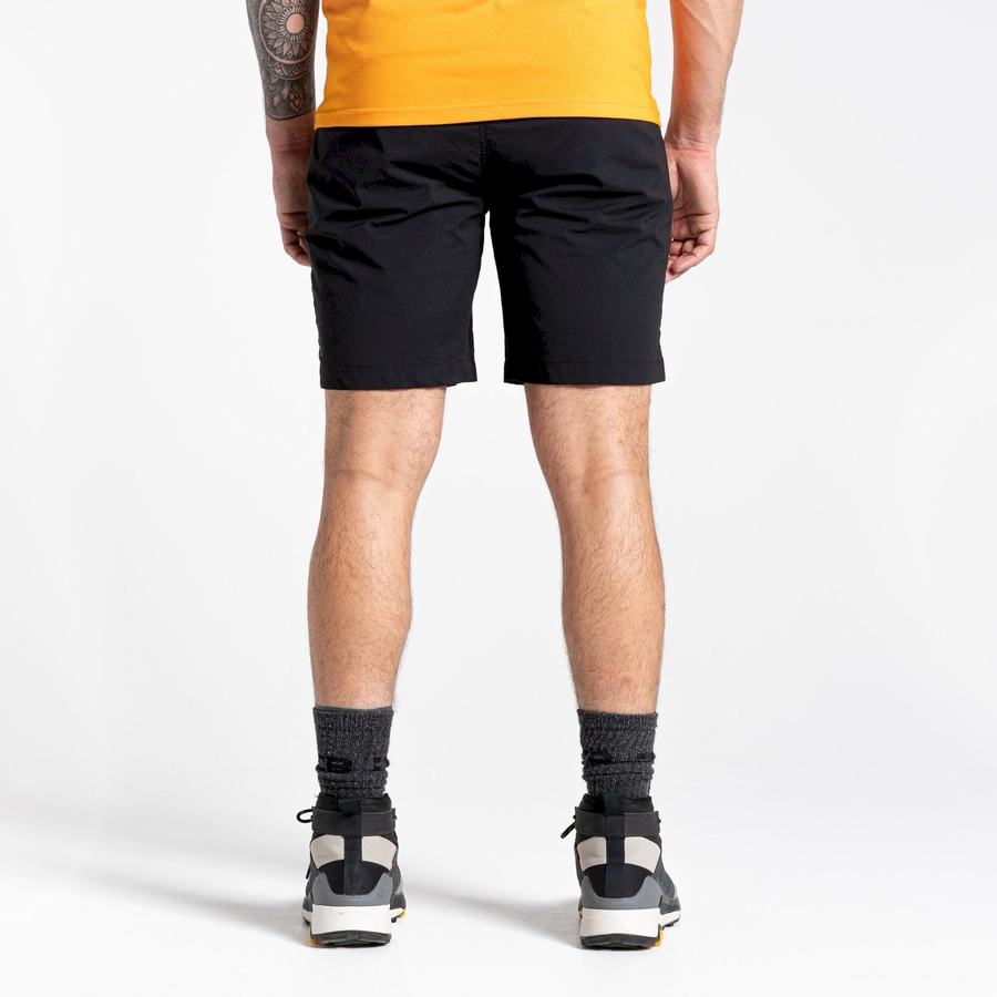 Bermudas Craghoppers Dynamic Pro Hombre Negros | BZI9957SW