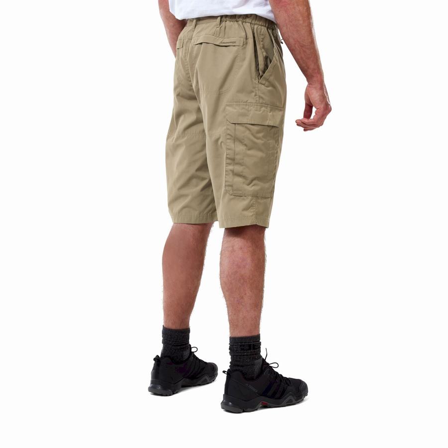 Bermudas Craghoppers Kiwi Long Hombre Kaki | FNK85JE