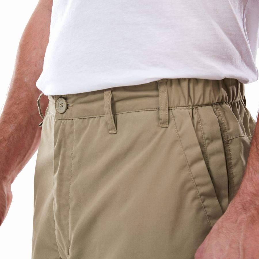 Bermudas Craghoppers Kiwi Long Hombre Kaki | FNK85JE