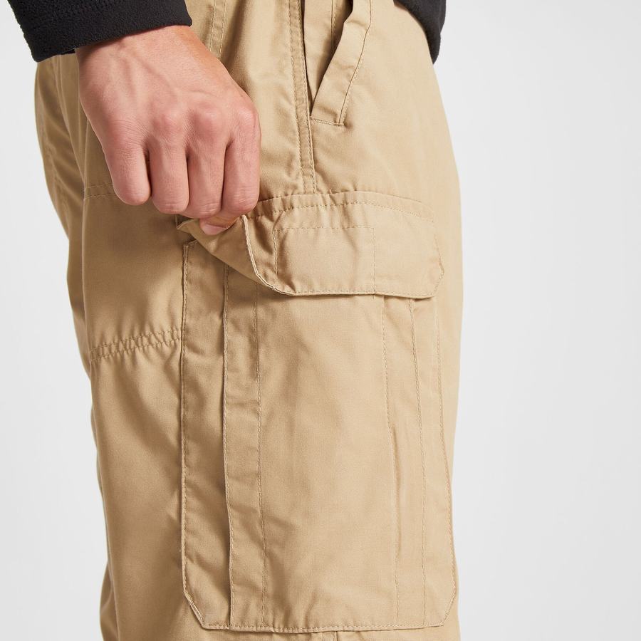 Bermudas Craghoppers Kiwi Long Hombre Kaki | FNK85JE