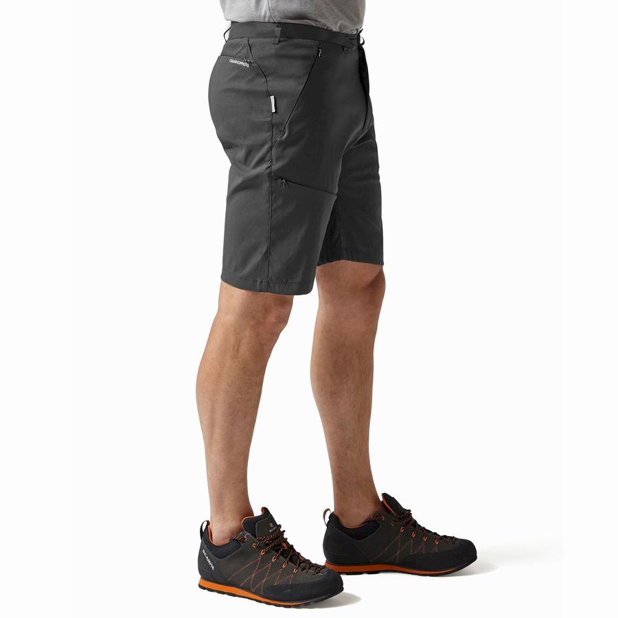 Bermudas Craghoppers Kiwi Pro Hombre Grises Oscuro | GOJ165NO