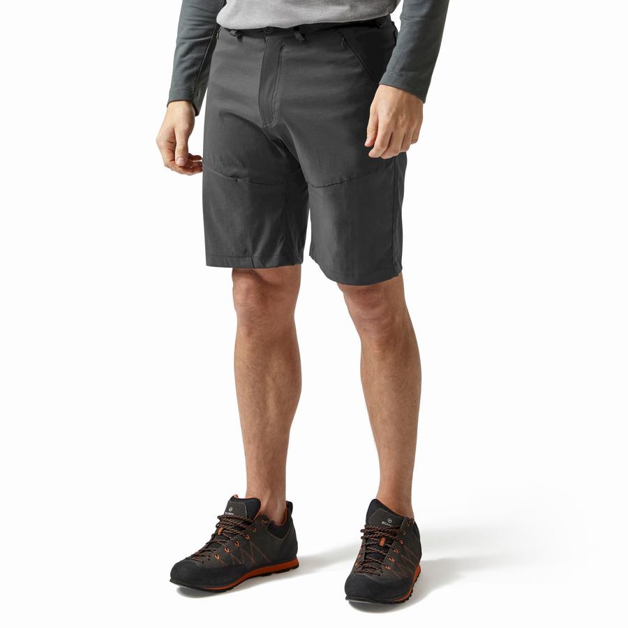 Bermudas Craghoppers Kiwi Pro Hombre Grises Oscuro | GOJ165NO