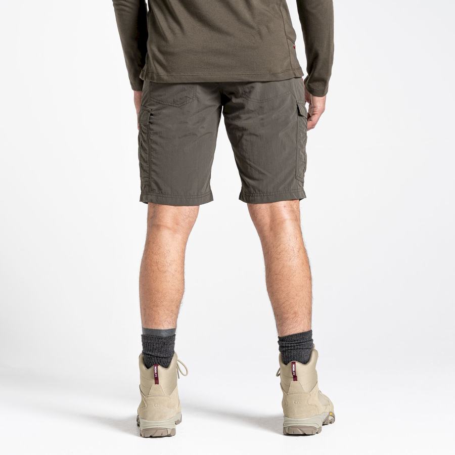 Bermudas Craghoppers NosiLife Cargo II Hombre Verdes | TAL3312TG