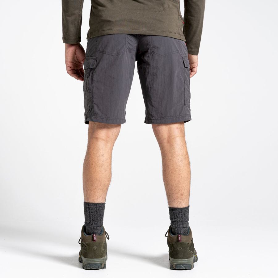 Bermudas Craghoppers NosiLife Cargo II Hombre Negros | ZKN87100OR