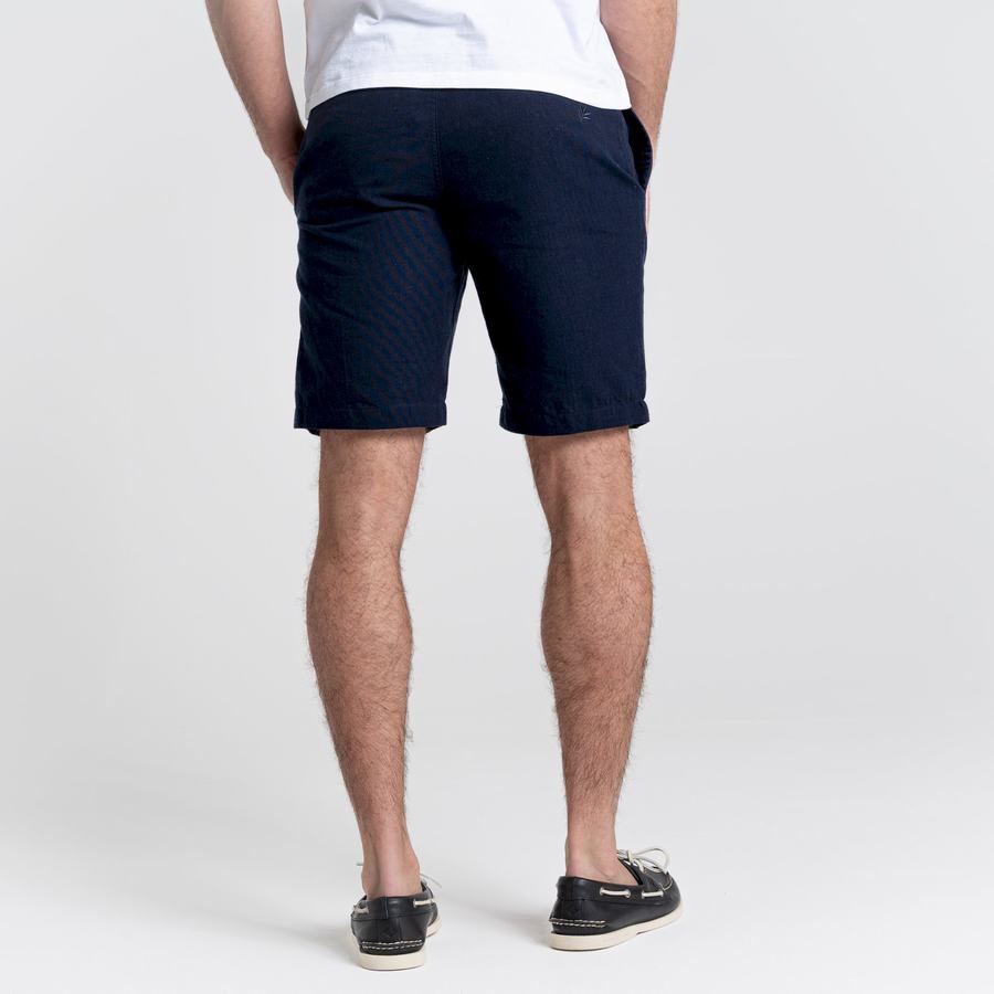 Bermudas Craghoppers Nosibotanical Buck Hombre Azules Azul Marino | NPL7557TS