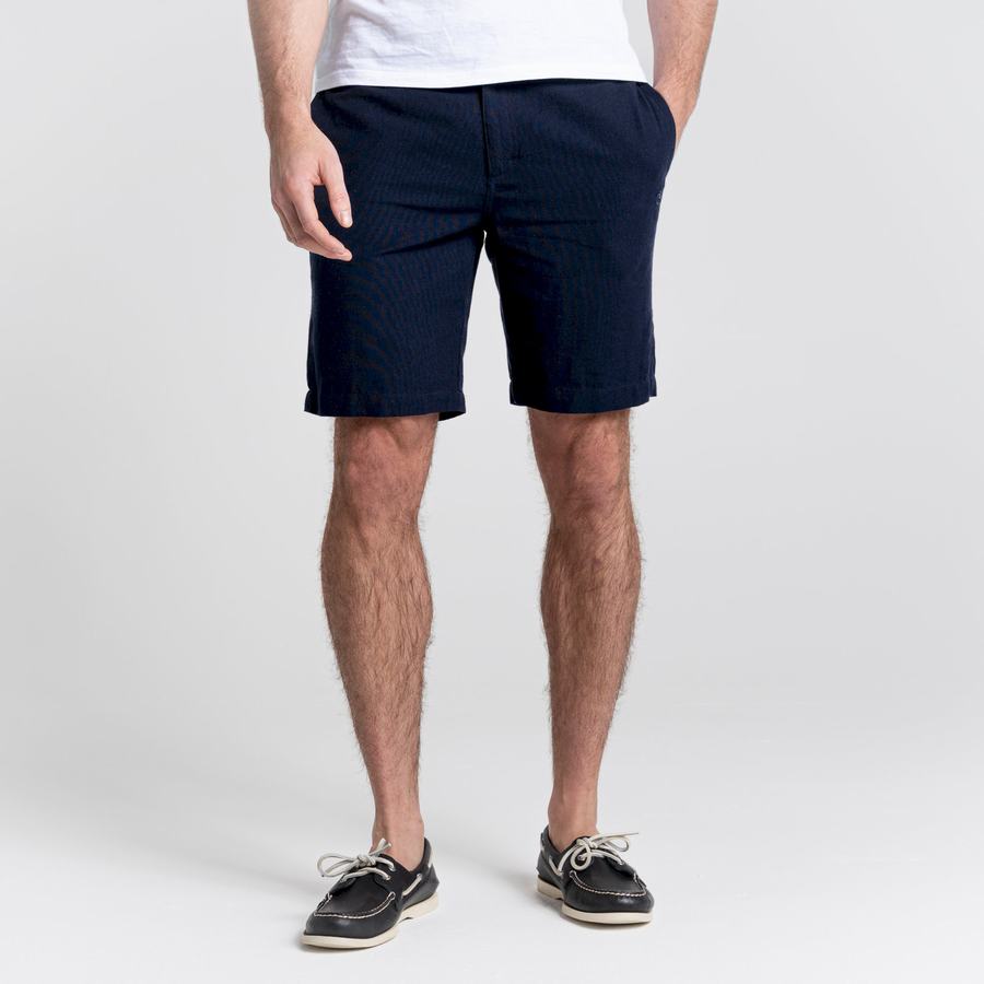 Bermudas Craghoppers Nosibotanical Buck Hombre Azules Azul Marino | NPL7557TS