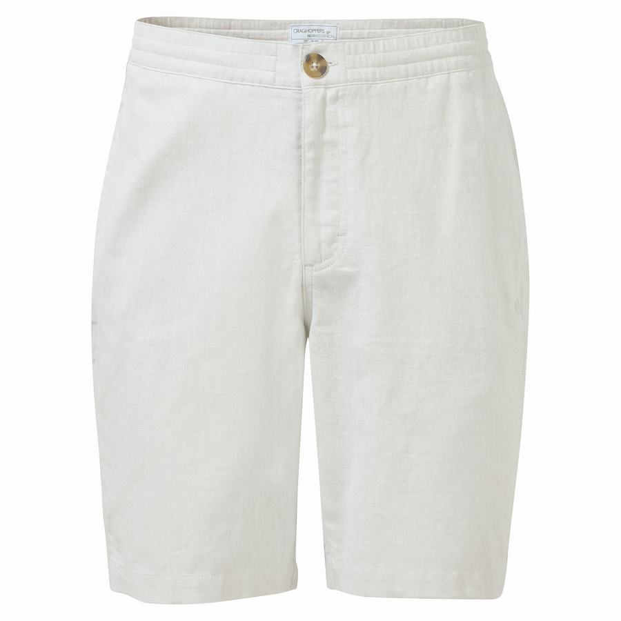 Bermudas Craghoppers Nosibotanical Buck Hombre Plateados | OMF293HC