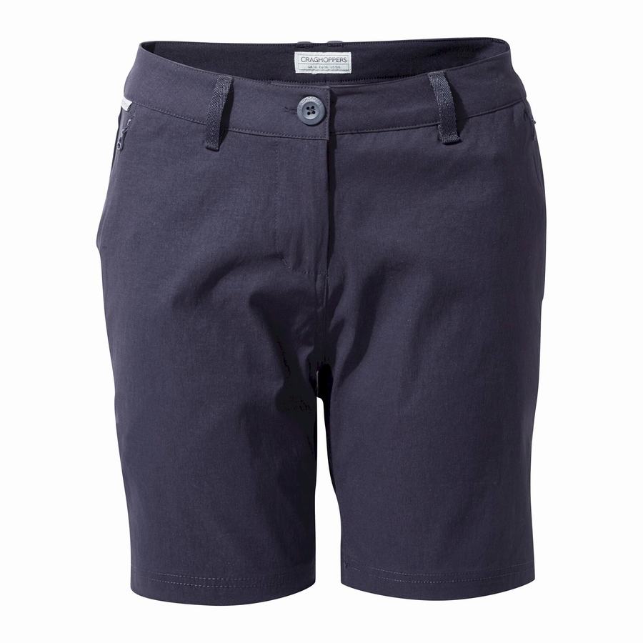 Bermudas Craghoppers Stretch Kiwi Pro III Mujer Azul Marino | JIQ9381RI