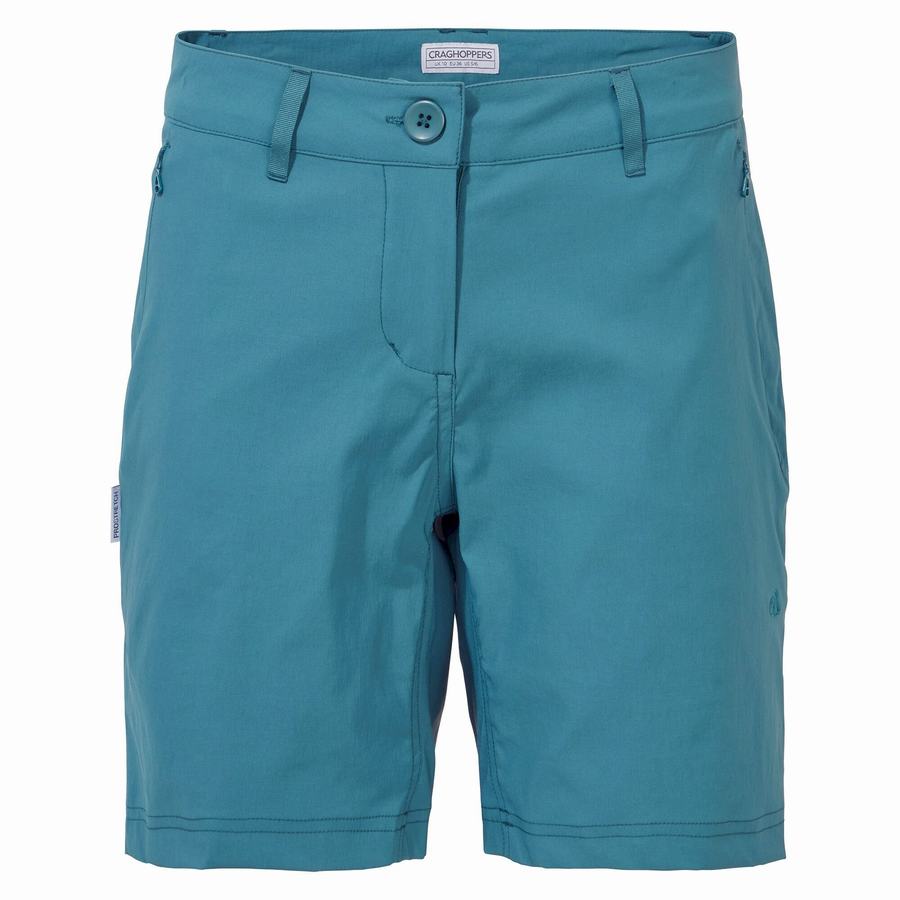 Bermudas Craghoppers Stretch Kiwi Pro III Mujer Verdes | TDP9865US