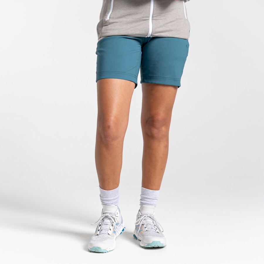 Bermudas Craghoppers Stretch Kiwi Pro III Mujer Verdes | TDP9865US