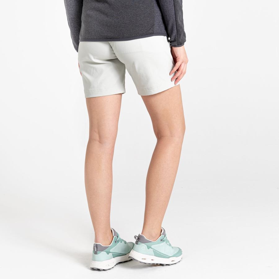 Bermudas Craghoppers Stretch Kiwi Pro III Mujer Grises | VCH4465GN