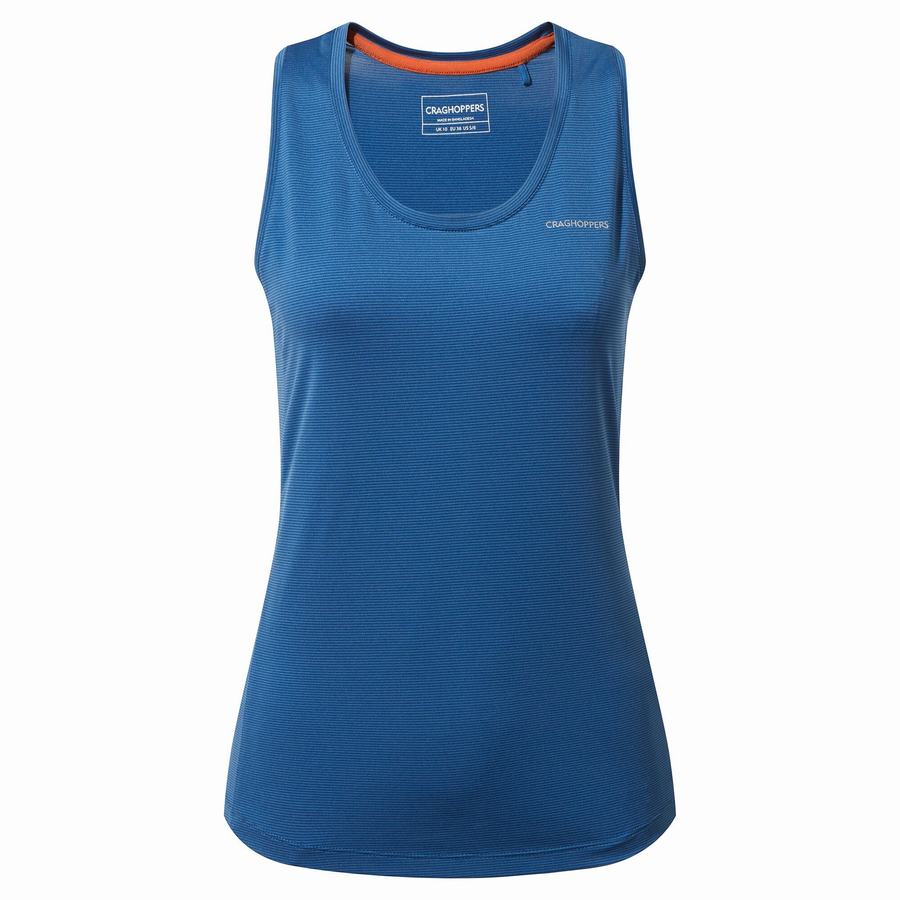 Camisetas Craghoppers Aliso Vest Top Mujer Azules | MLK1589GK