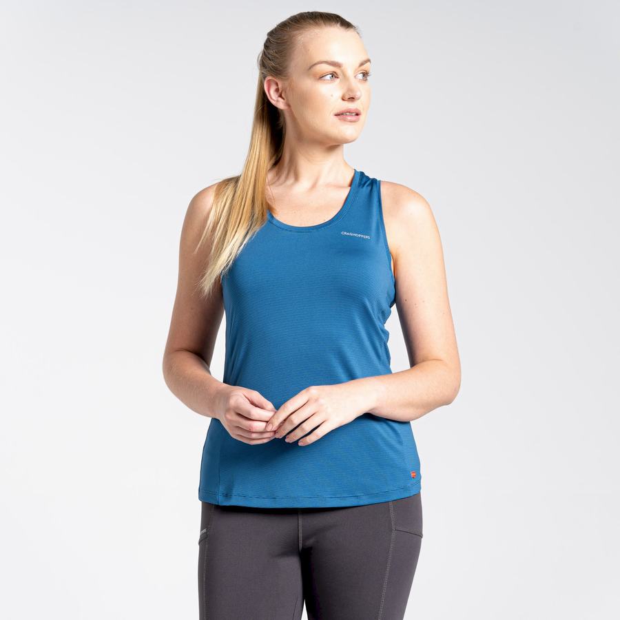 Camisetas Craghoppers Aliso Vest Top Mujer Azules | MLK1589GK