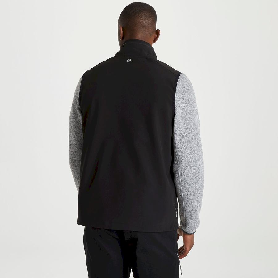 Chalecos Craghoppers Altis Vest Hombre Negros | YAD7532KU