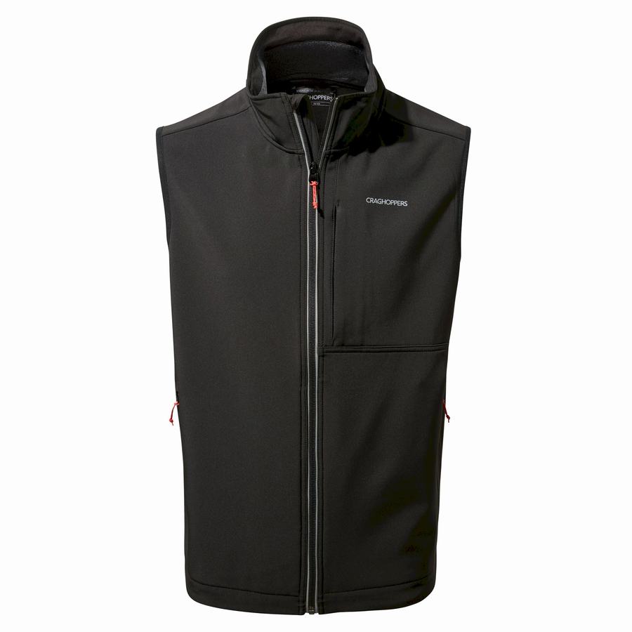 Chalecos Craghoppers Altis Vest Hombre Negros | YAD7532KU