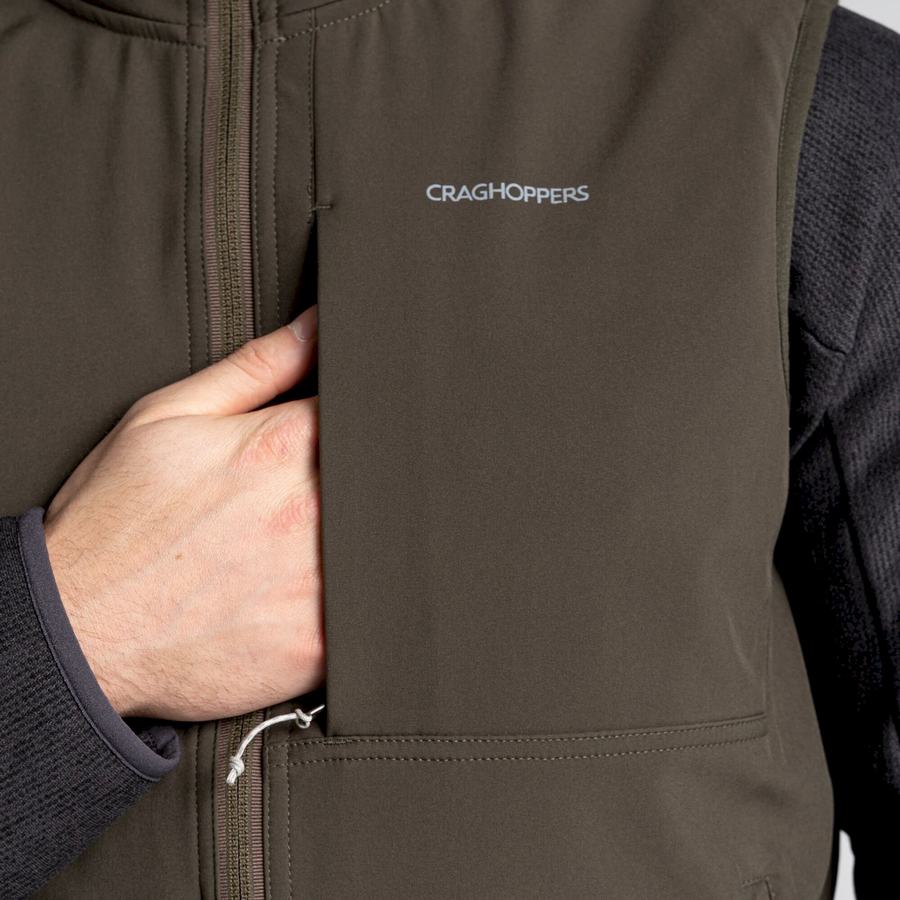 Chalecos Craghoppers Altis Vest Hombre Verdes | ECW4532AV