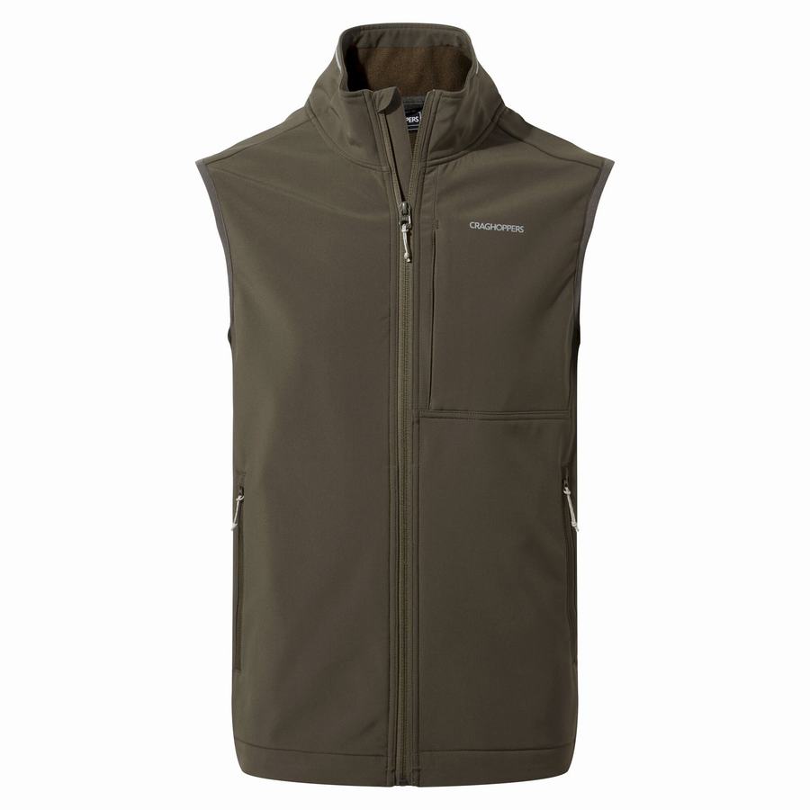 Chalecos Craghoppers Altis Vest Hombre Verdes | ECW4532AV