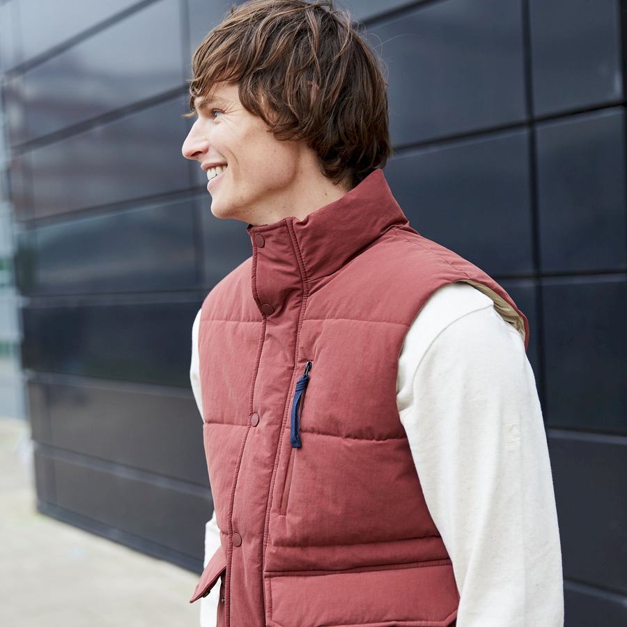 Chalecos Craghoppers Dunbeath Vest Hombre Rojos | HXR7057LF