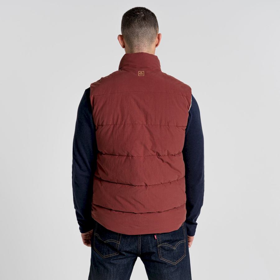 Chalecos Craghoppers Dunbeath Vest Hombre Rojos | HXR7057LF