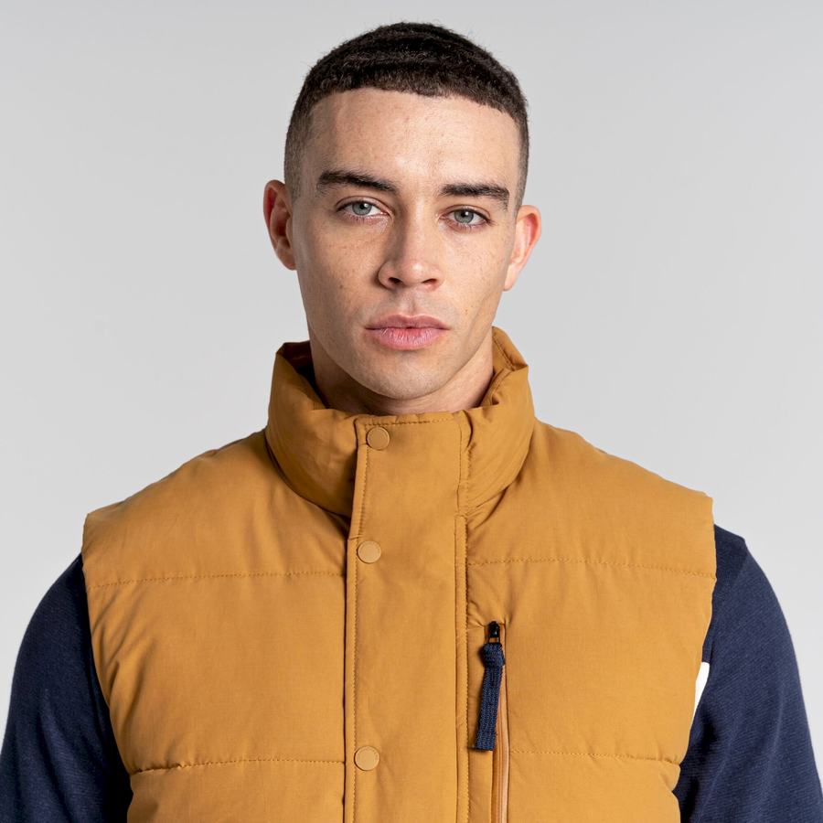 Chalecos Craghoppers Dunbeath Vest Hombre Grises Marrom | XNV4181IP