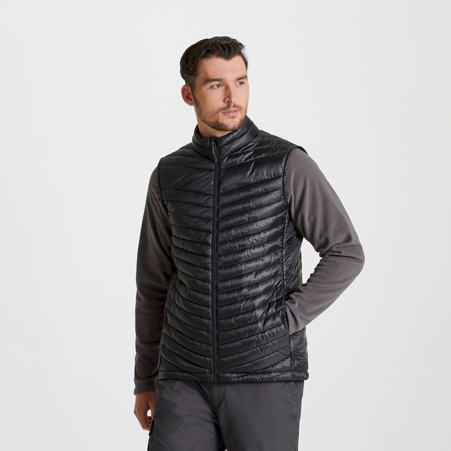 Chalecos Craghoppers Expert Expolite Thermal Vest Hombre Negros | DNL7182EK