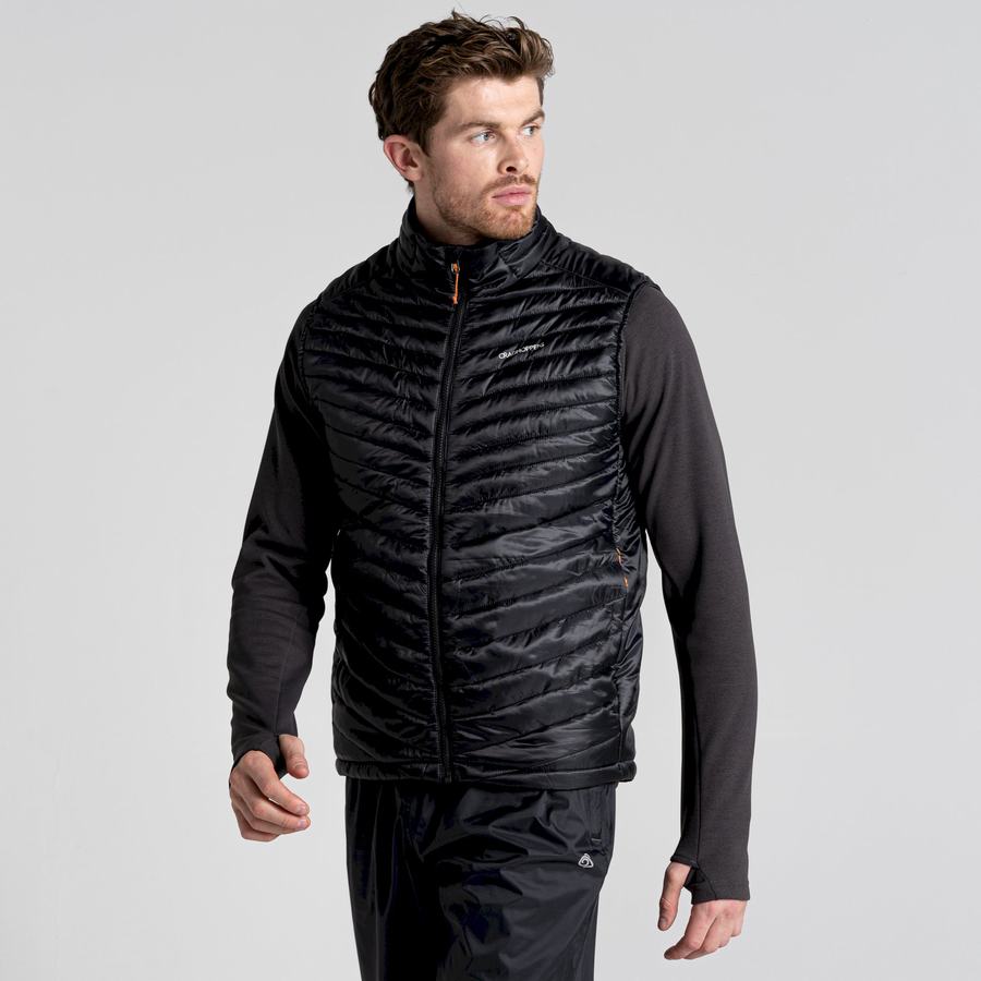 Chalecos Craghoppers ExpoLite Insulated Vest Hombre Negros | VUQ9721XL