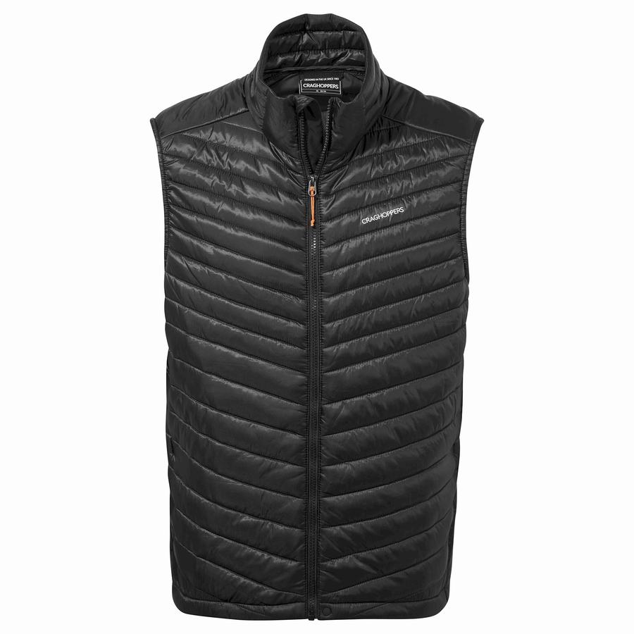 Chalecos Craghoppers ExpoLite Insulated Vest Hombre Negros | VUQ9721XL