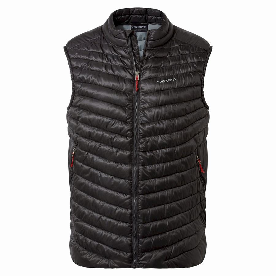 Chalecos Craghoppers ExpoLite Vest Hombre Negros | VBN6130UP