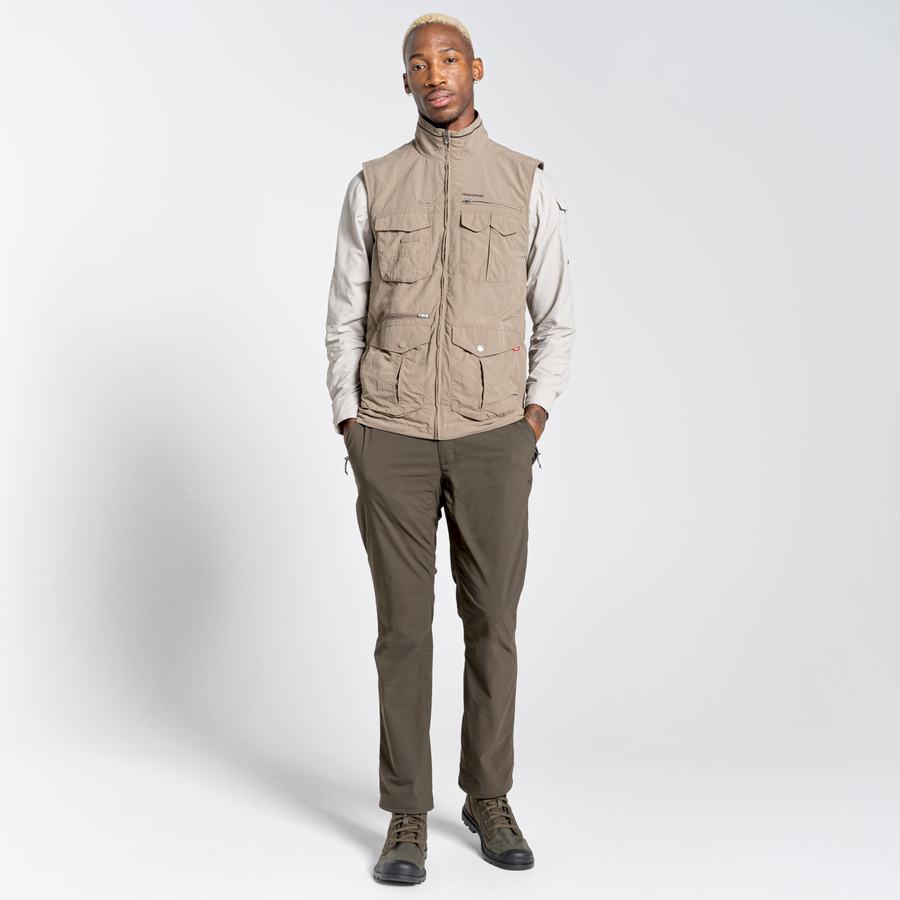 Chalecos Craghoppers NosiLife Adventure II Hombre Beige | RMX812EN