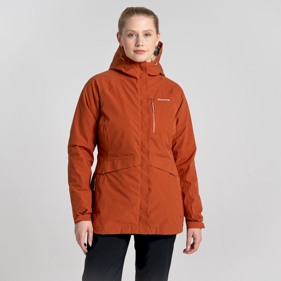 Chaquetas Craghoppers 3 In 1 Mujer Marrom | RFY9672JP