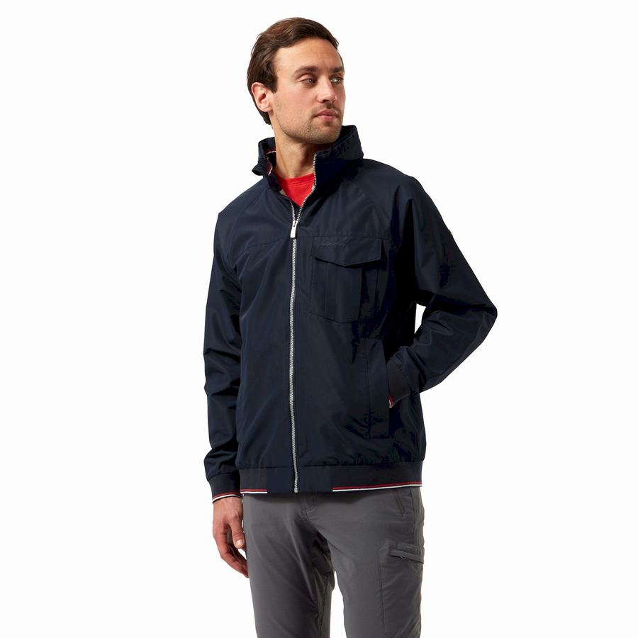 Chaquetas Craghoppers Aiken Hombre Azules Azul Marino | ZFI3543UW