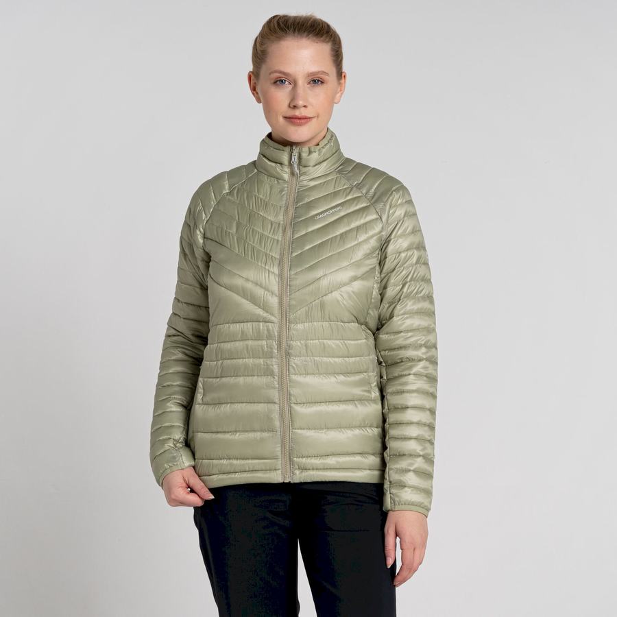 Chaquetas Craghoppers Caldbeck Pro 3 in 1 Mujer Verde Oliva | QJP4255MF