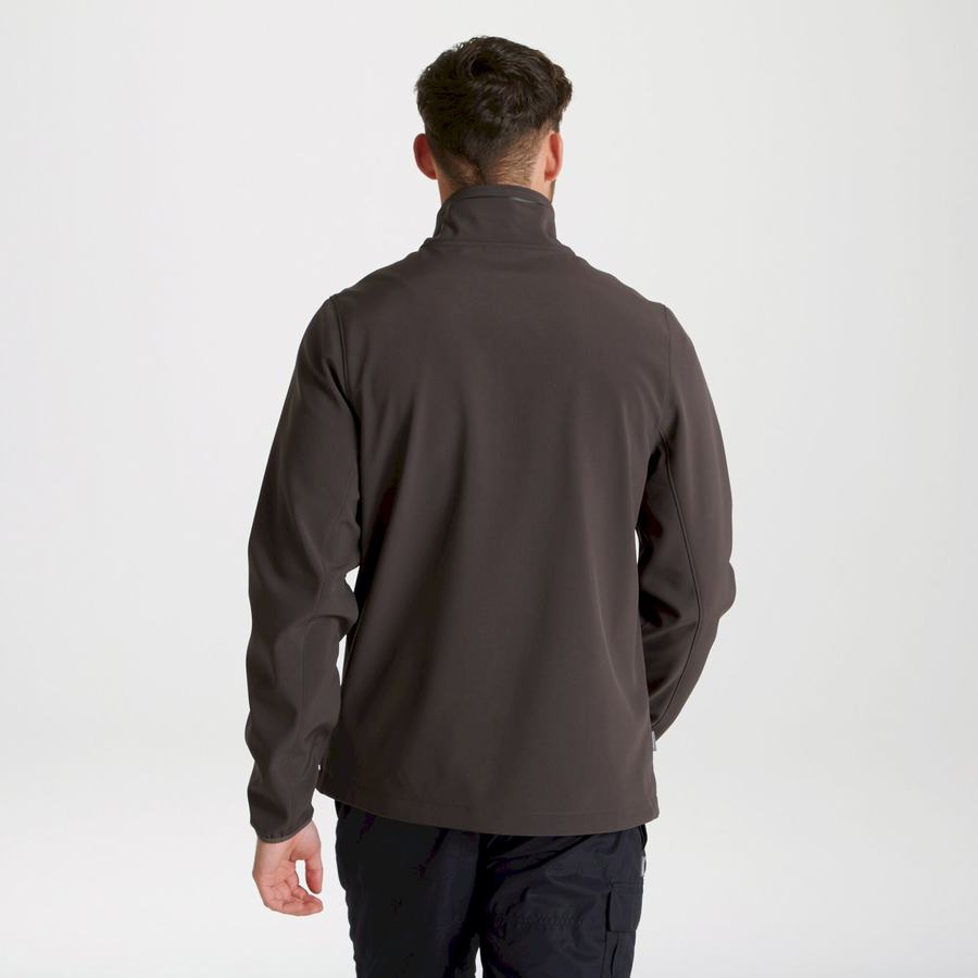 Chaquetas Craghoppers Expert Basecamp Softshell Hombre Grises Oscuro | ITE5180NZ